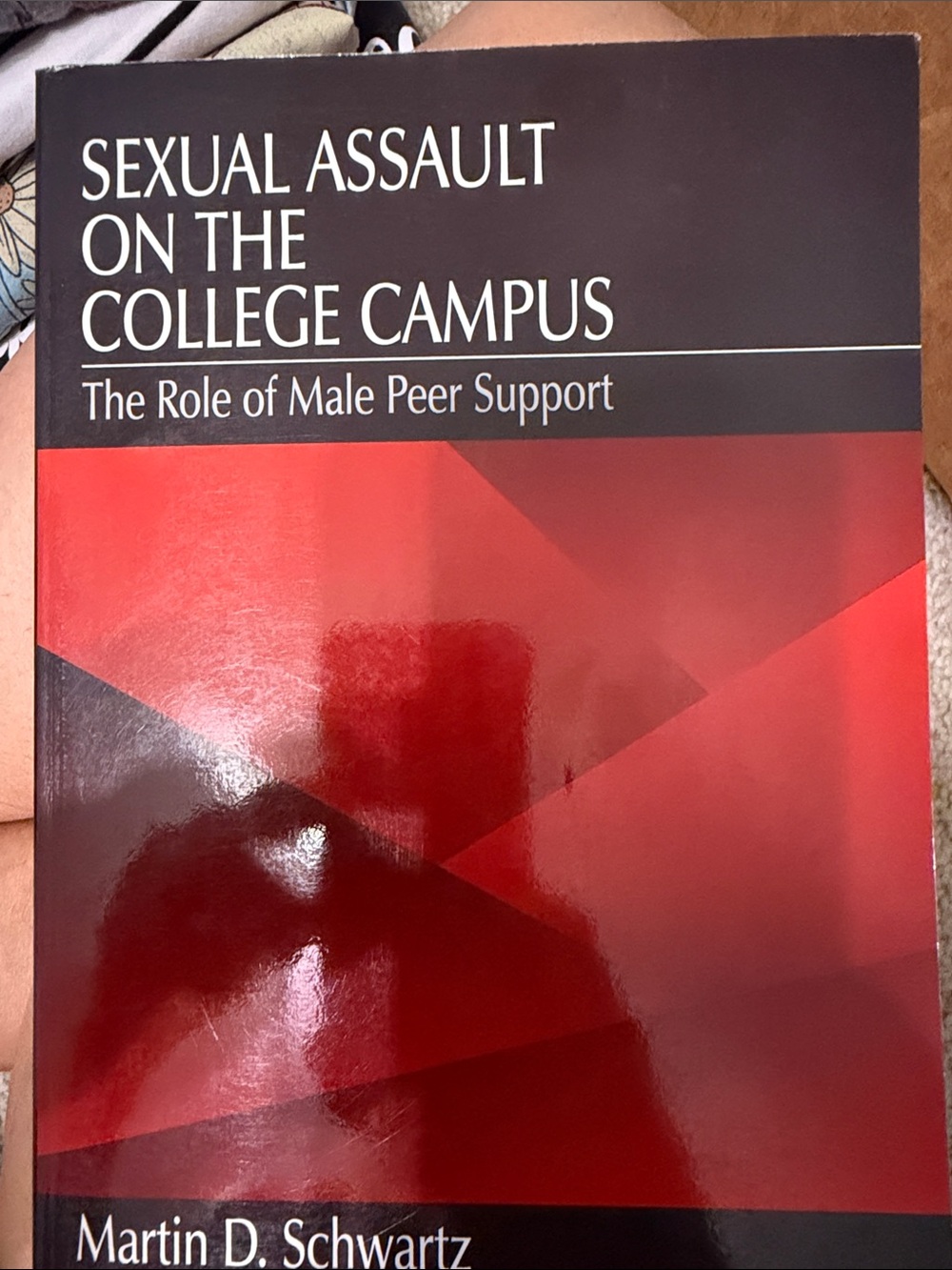 Sexual Assault on the College Campus - Red Cover Book